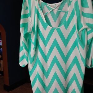 Chevron high/low top